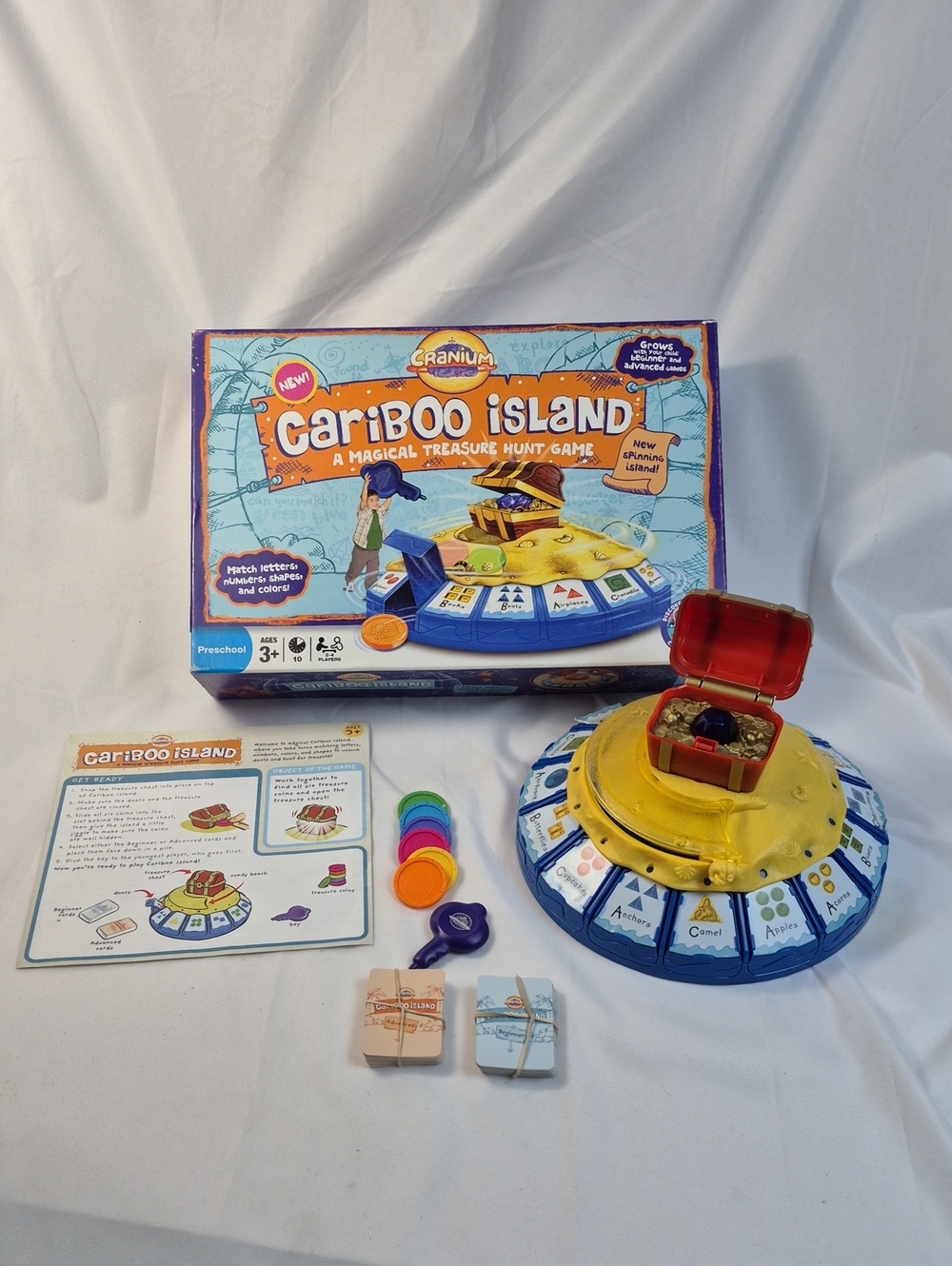 Cranium Cariboo Island Magical Treasure Hunt Game - Complete - Used